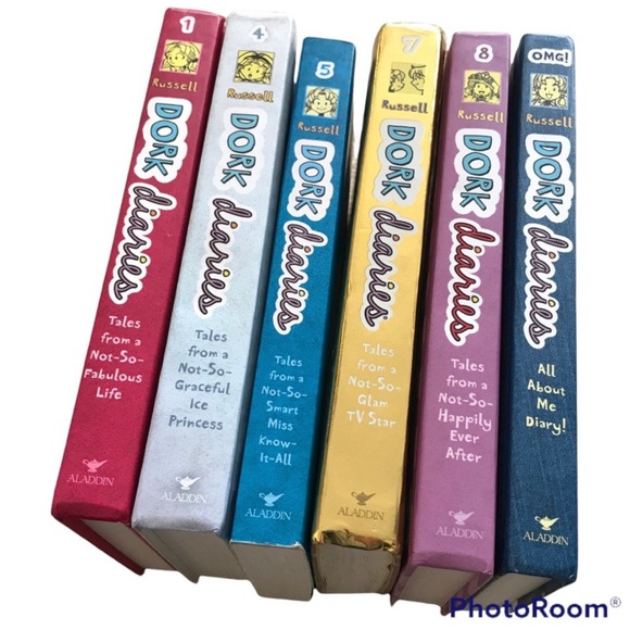 Dork Diaries Lot of Six Books For Kids - Picture 2 of 5